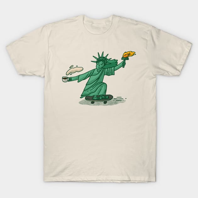 Lady Liberty T-Shirt by Tania Tania